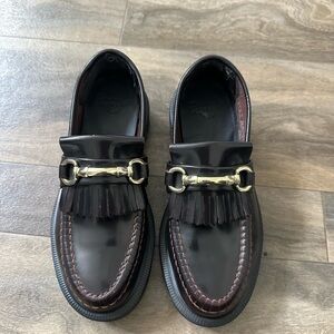 Dr. Martens Black and Brown Loafers